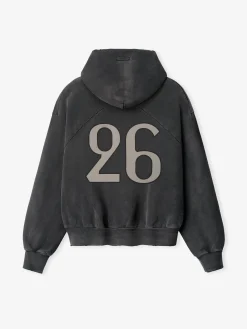 26 Classic Half Raglan Hoodie