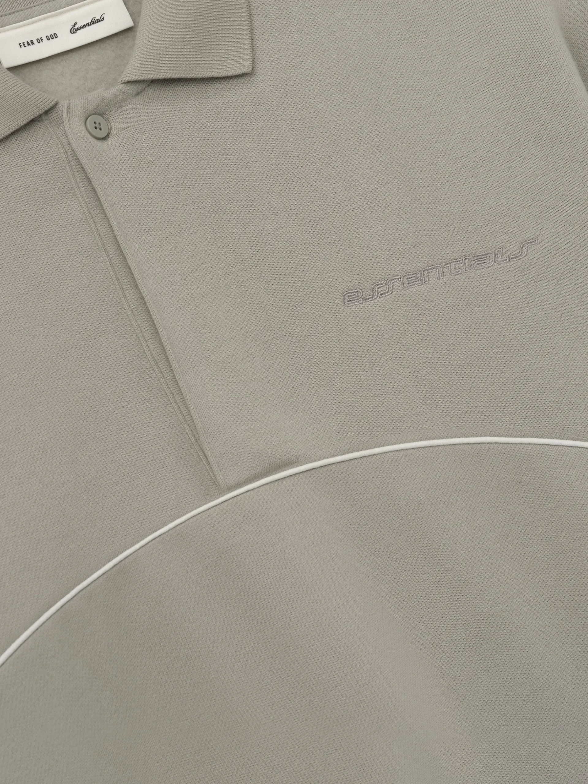 Active Trace 3/4 Sleeve Modern Polo Sweatshirt