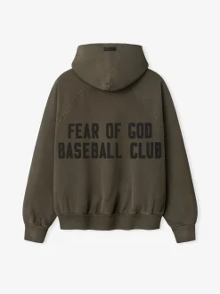 Baseball Club Half Zip Hoodie