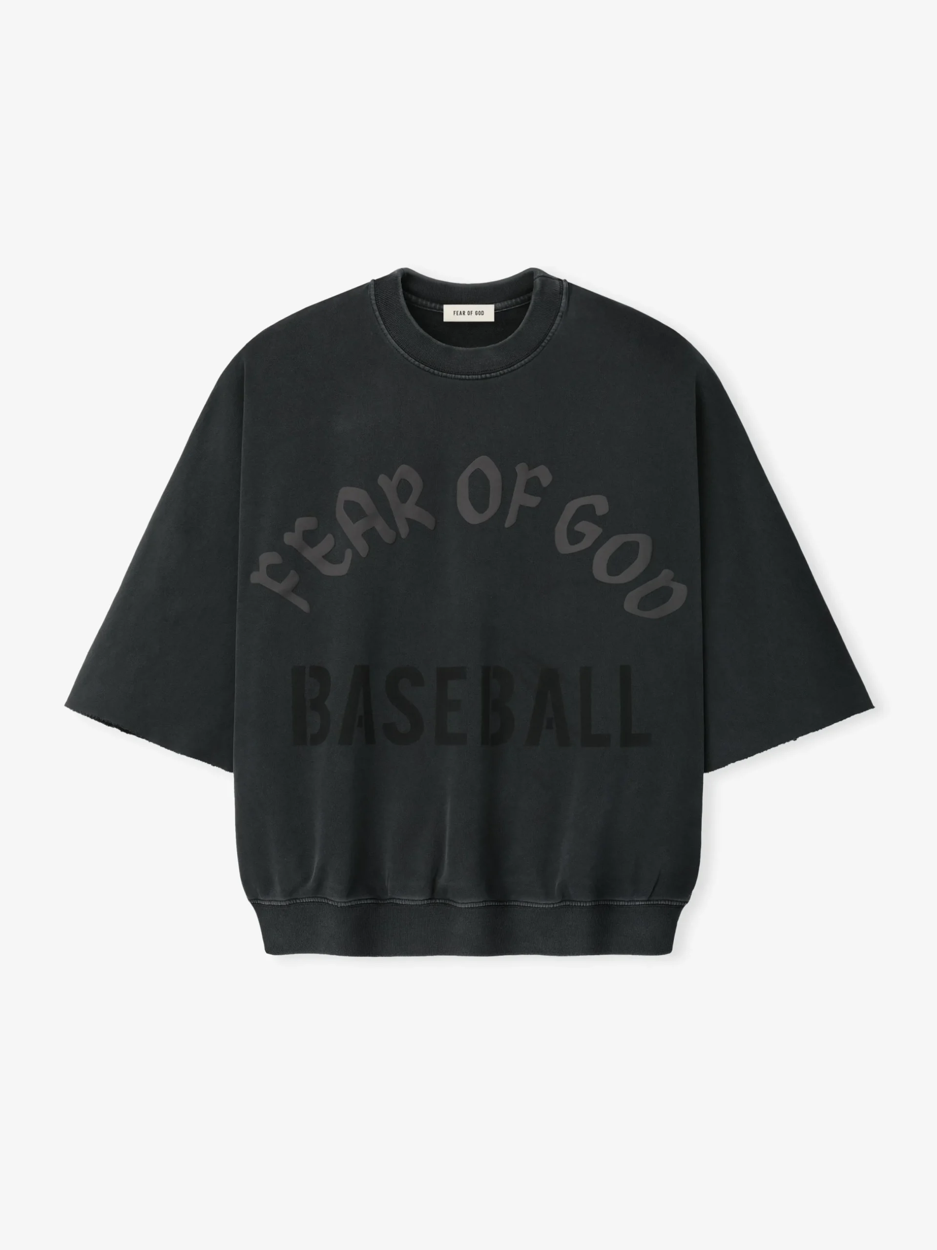 Baseball Cut Sleeve Sweatshirt