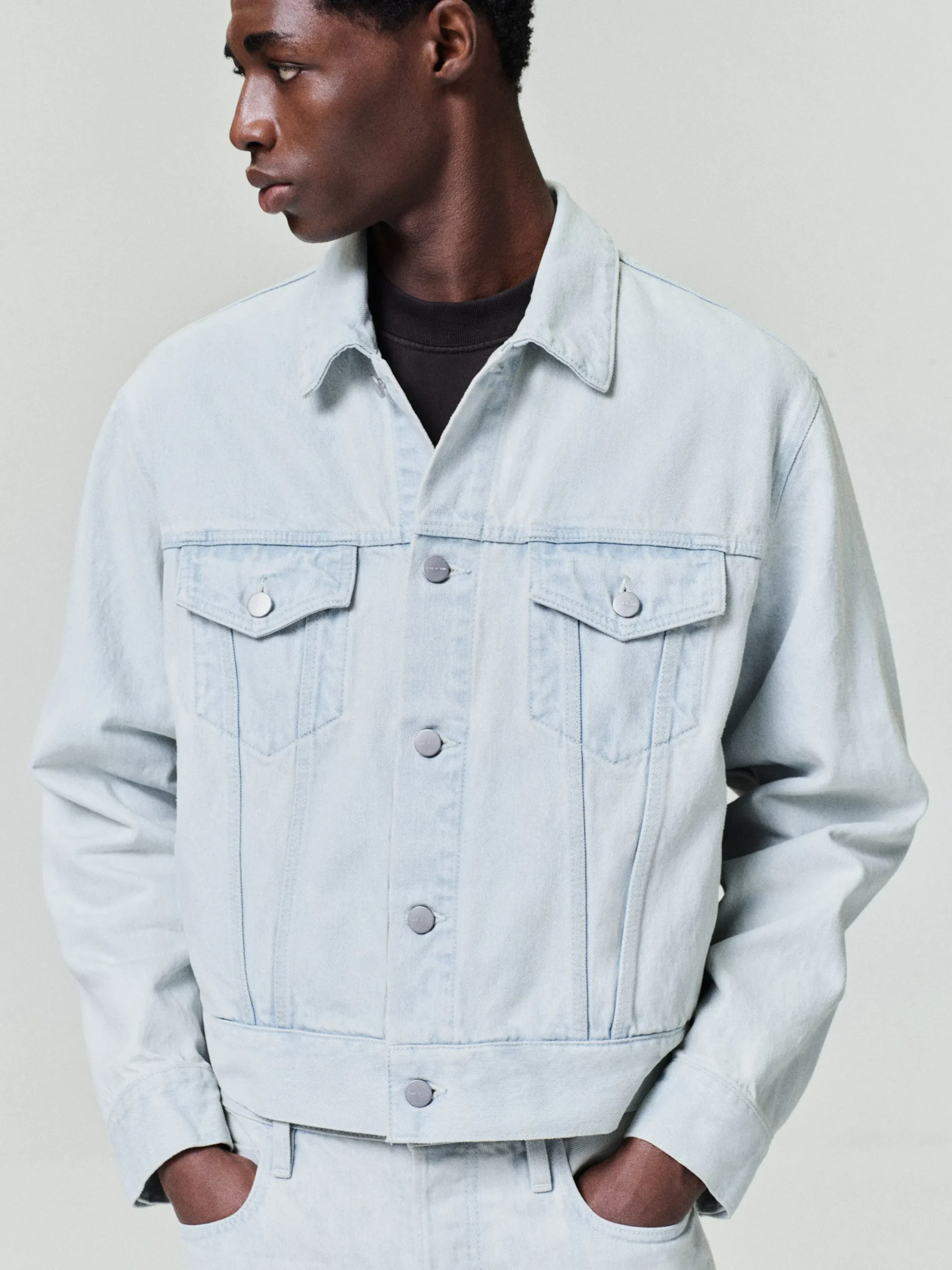 Bleached Denim Classic Trucker Jacket