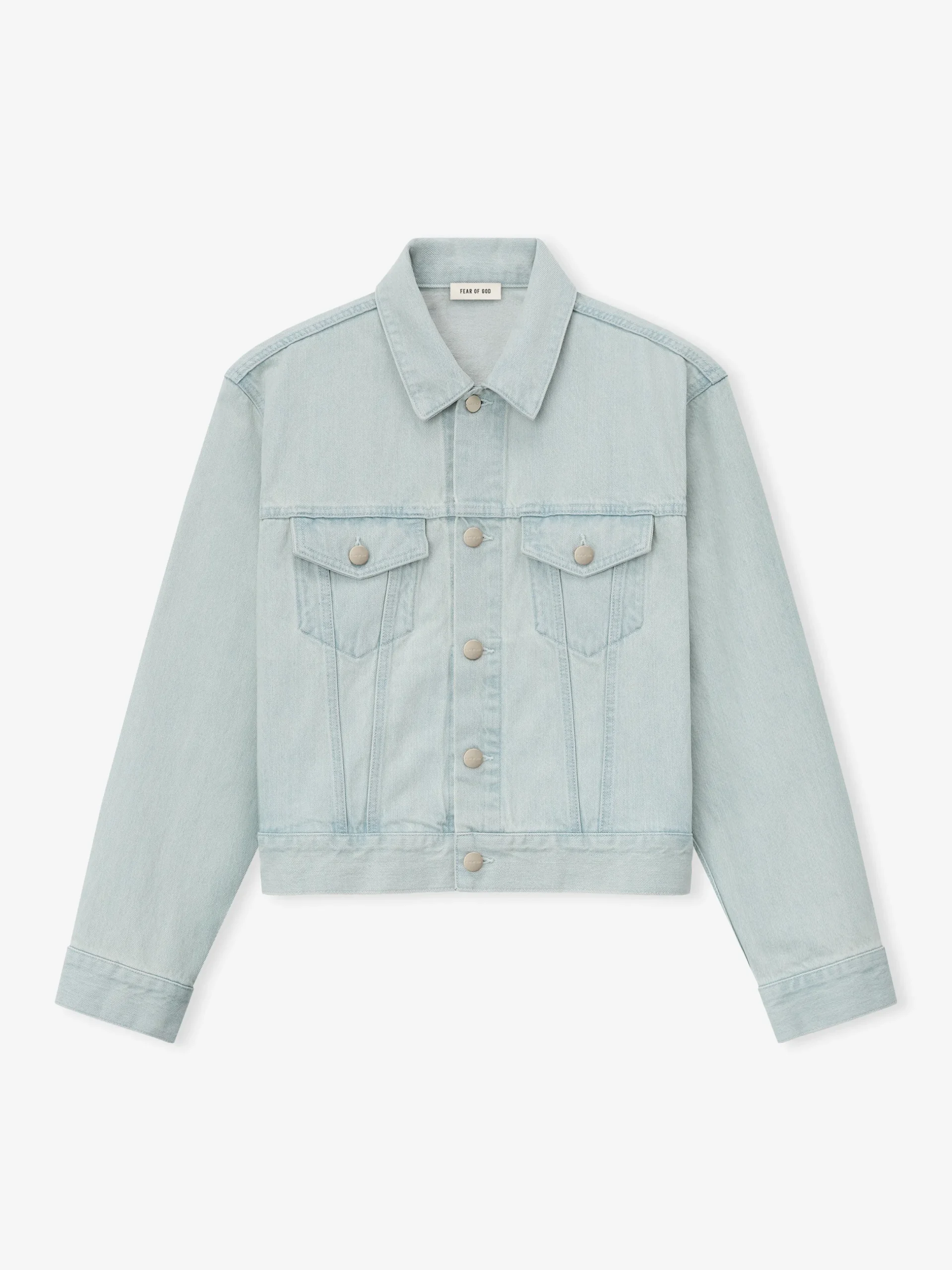 Bleached Denim Classic Trucker Jacket