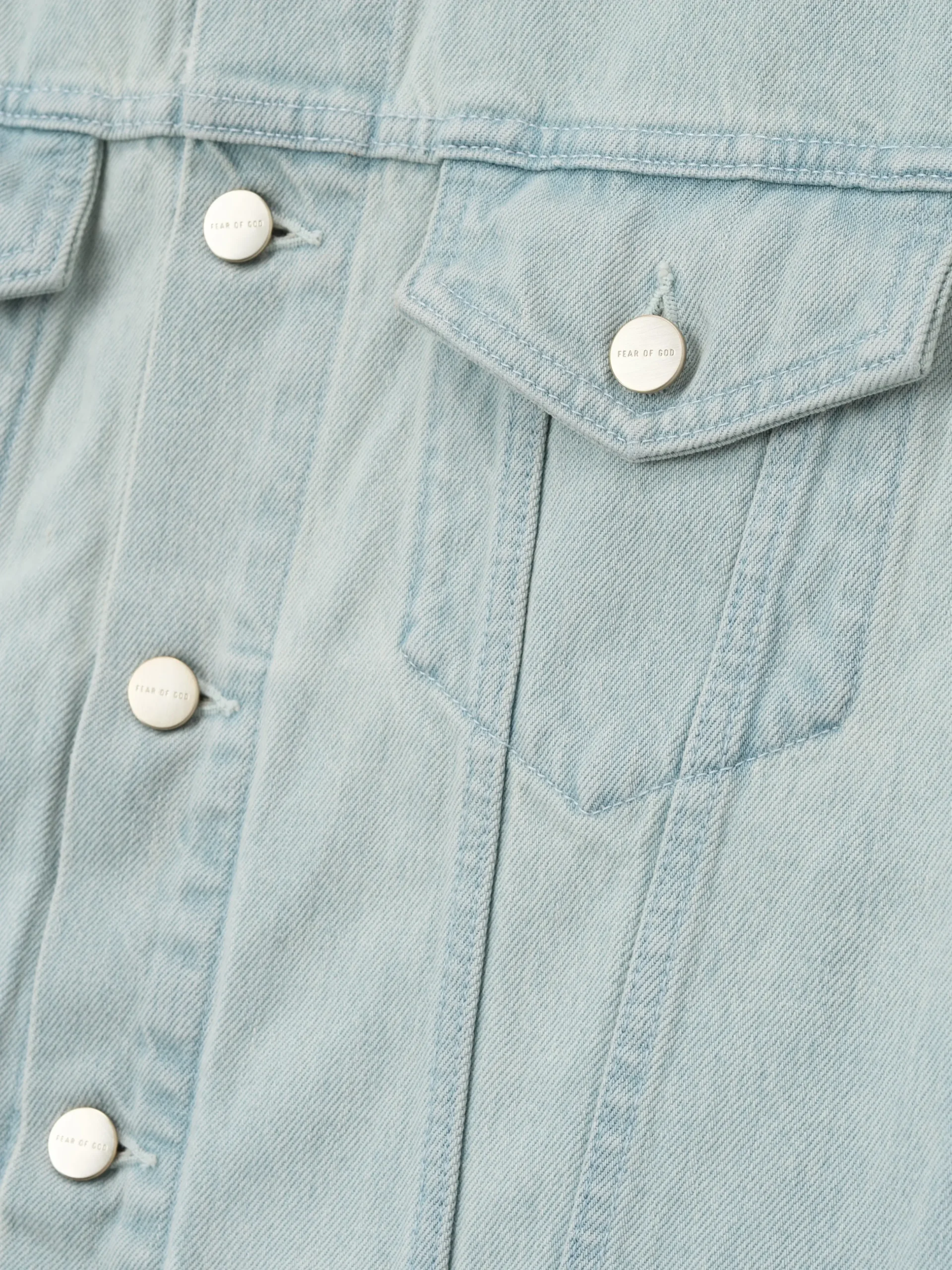 Bleached Denim Classic Trucker Jacket