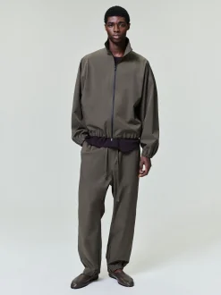 Bonded Nylon Tech Track Jacket