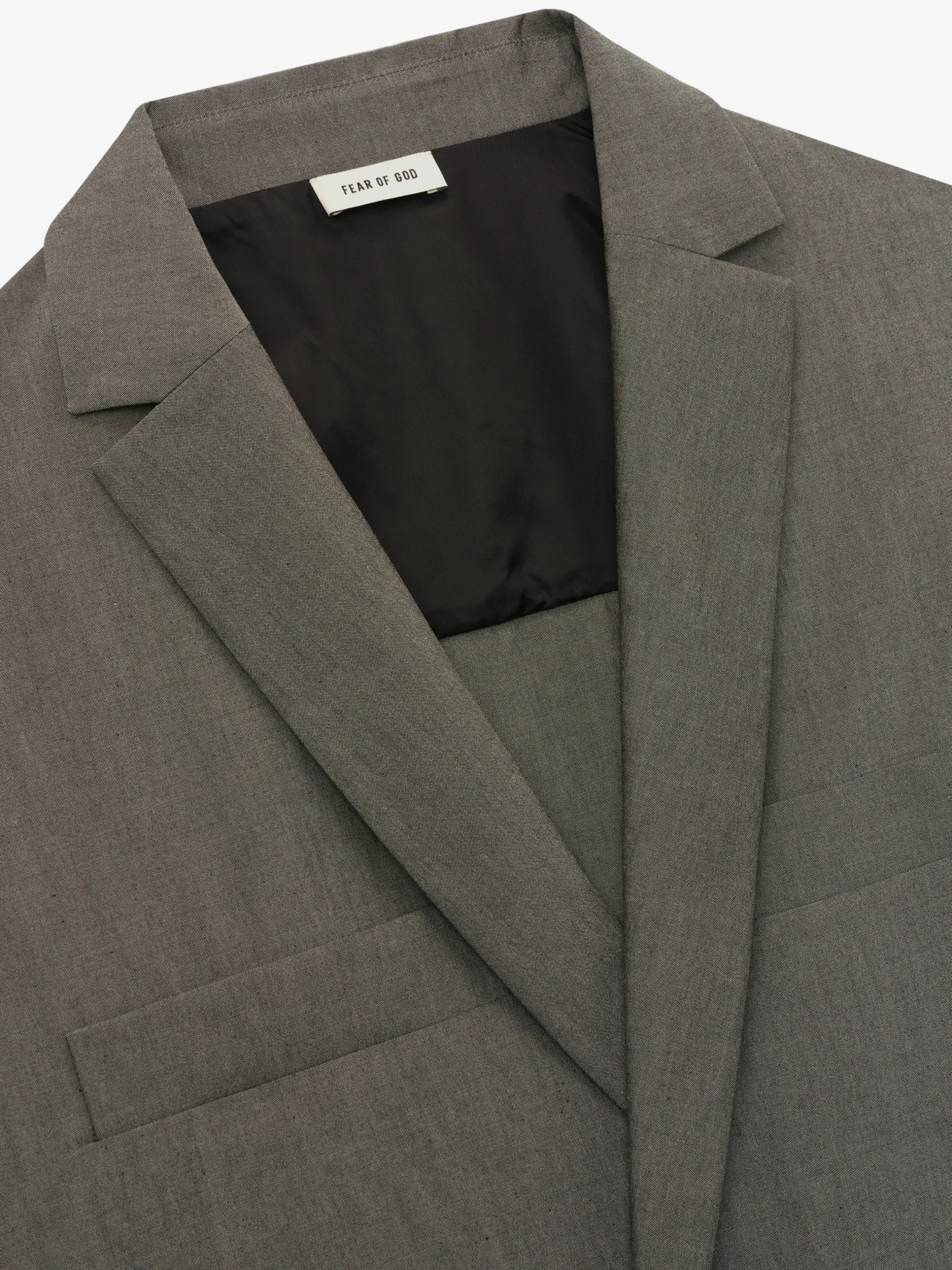 Cotton Wool Oxford Shirt Jacket