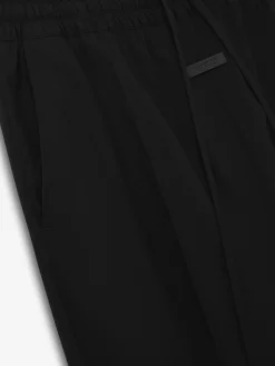 Cotton Wool Oxford Wide Leg Drawstring Pants