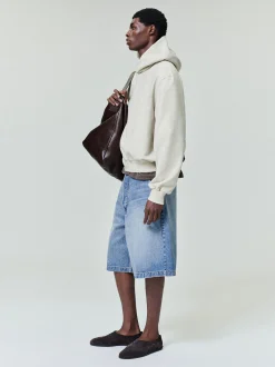 Denim Utility Shorts