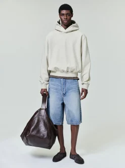 Denim Utility Shorts