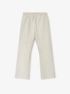 Double Face Wool Baseball Flared Pants