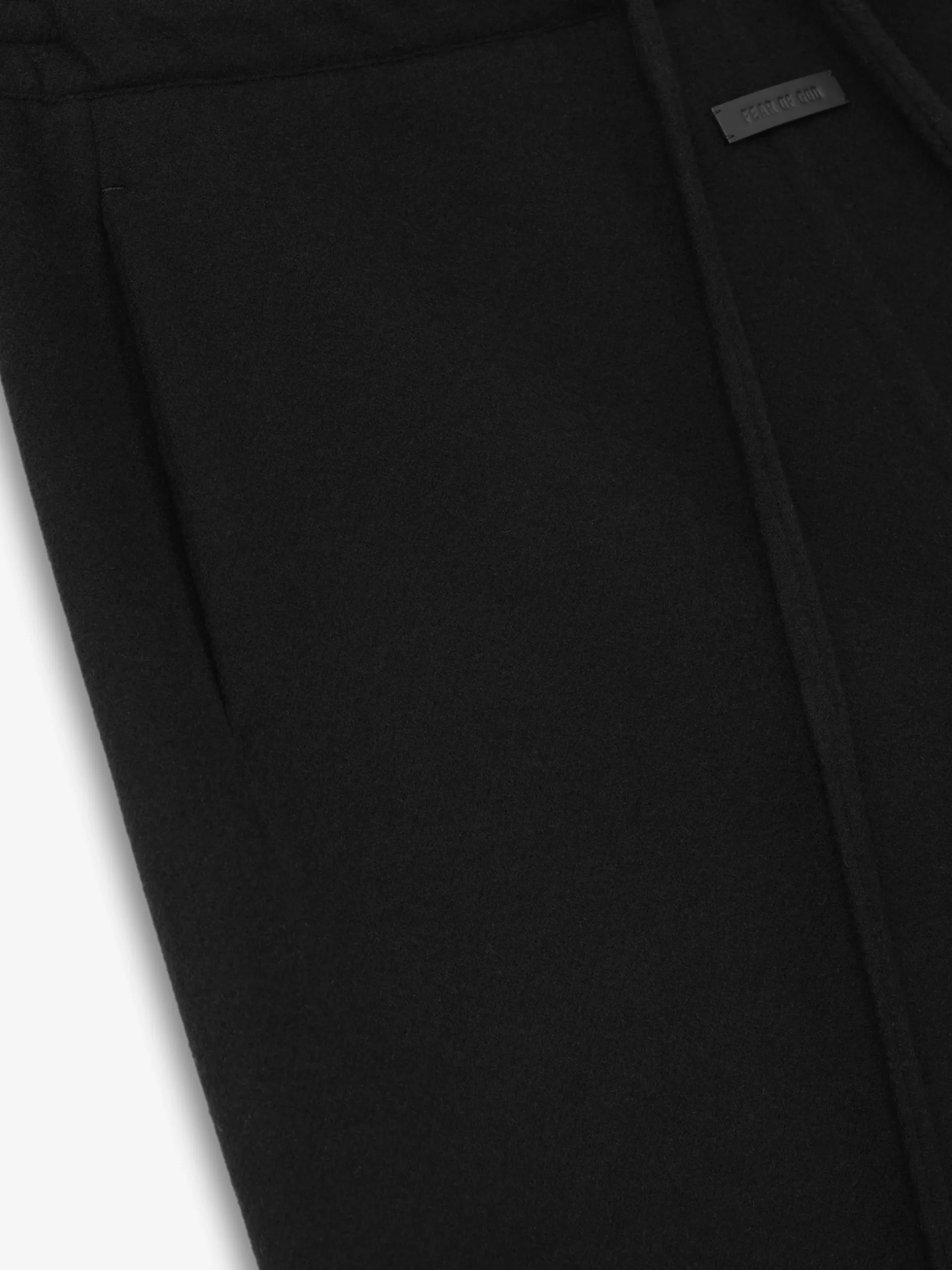 Double Face Wool Cashmere Flared Pants