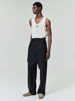 Easy Care Wool Wrap Pants