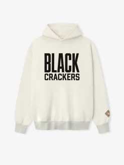 Essentials Black Crackers Hoodie
