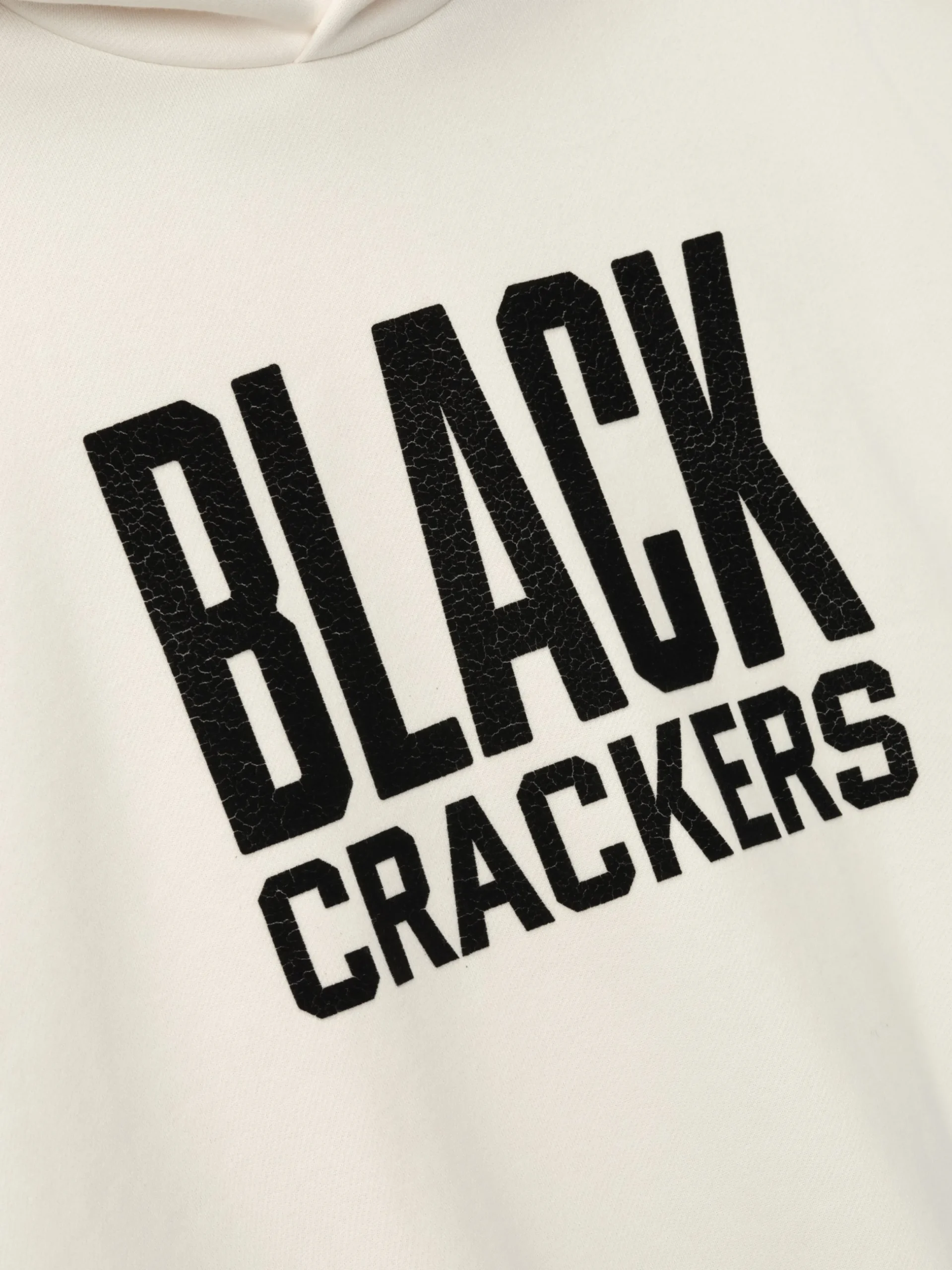 Essentials Black Crackers Hoodie