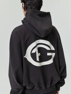 F Of G Classic Half Raglan Hoodie W/ Pocket