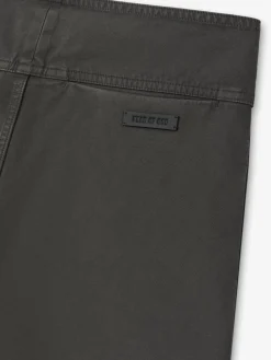 Garment Dyed Cotton Casual Pant