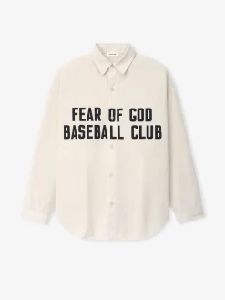 Garment Dyed Cotton Relaxed Shirt