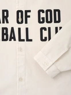 Garment Dyed Cotton Relaxed Shirt
