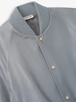Leather 9 Raglan Bomber Jacket