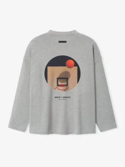NBA X Barkley Hendricks Long Sleeve V-Neck Tee