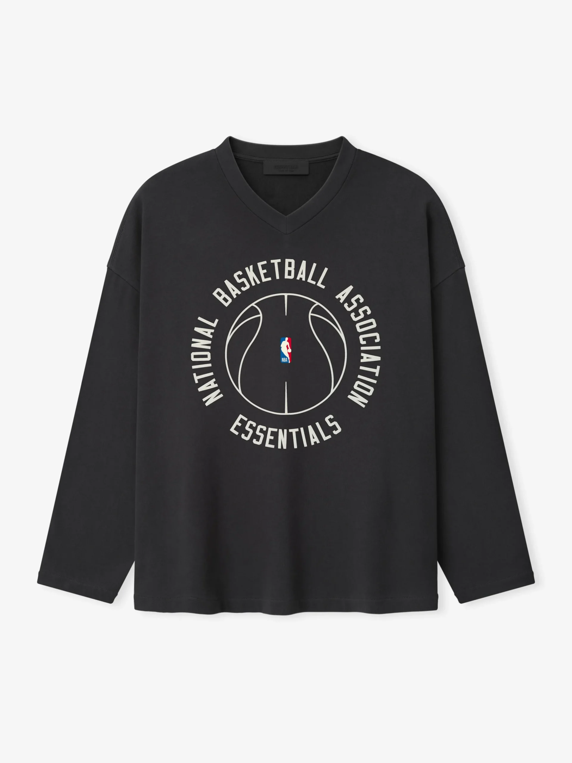 NBA X Barkley Hendricks Long Sleeve V-Neck Tee