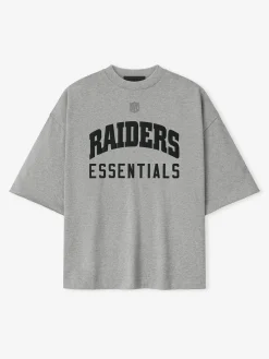 Raiders 90s 3/4 Sleeve Football Tee