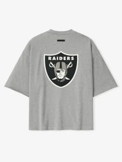Raiders 90s 3/4 Sleeve Football Tee