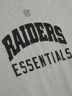 Raiders 90s 3/4 Sleeve Football Tee