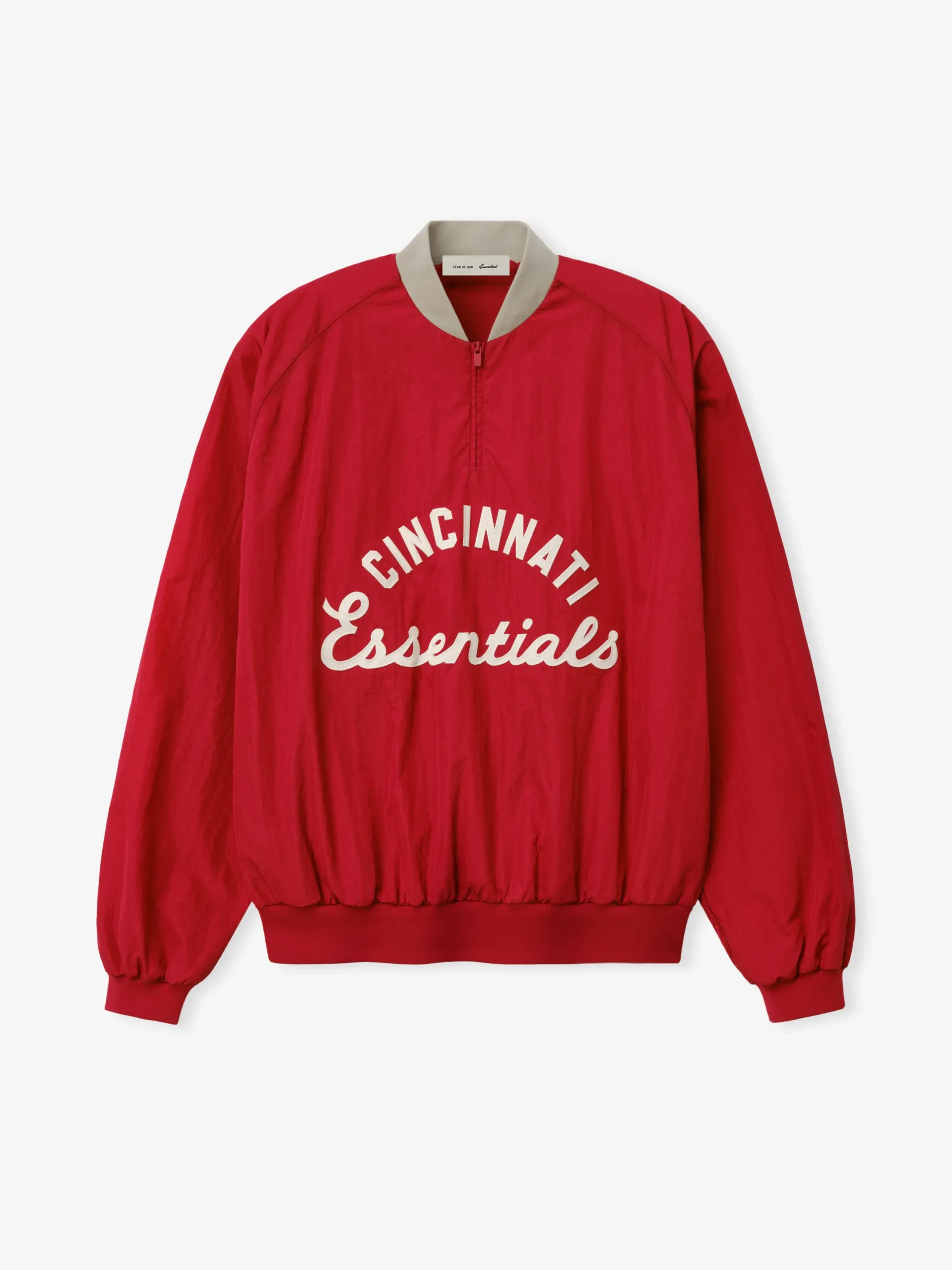 Reds Half Zip Pullover