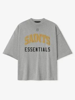 Saints 90s 3/4 Sleeve Football Tee