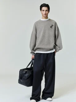 Satin Fleece Lounge Sweatpant