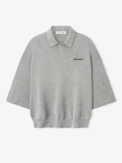 Signature 3/4 Sleeve 90s Knit Polo