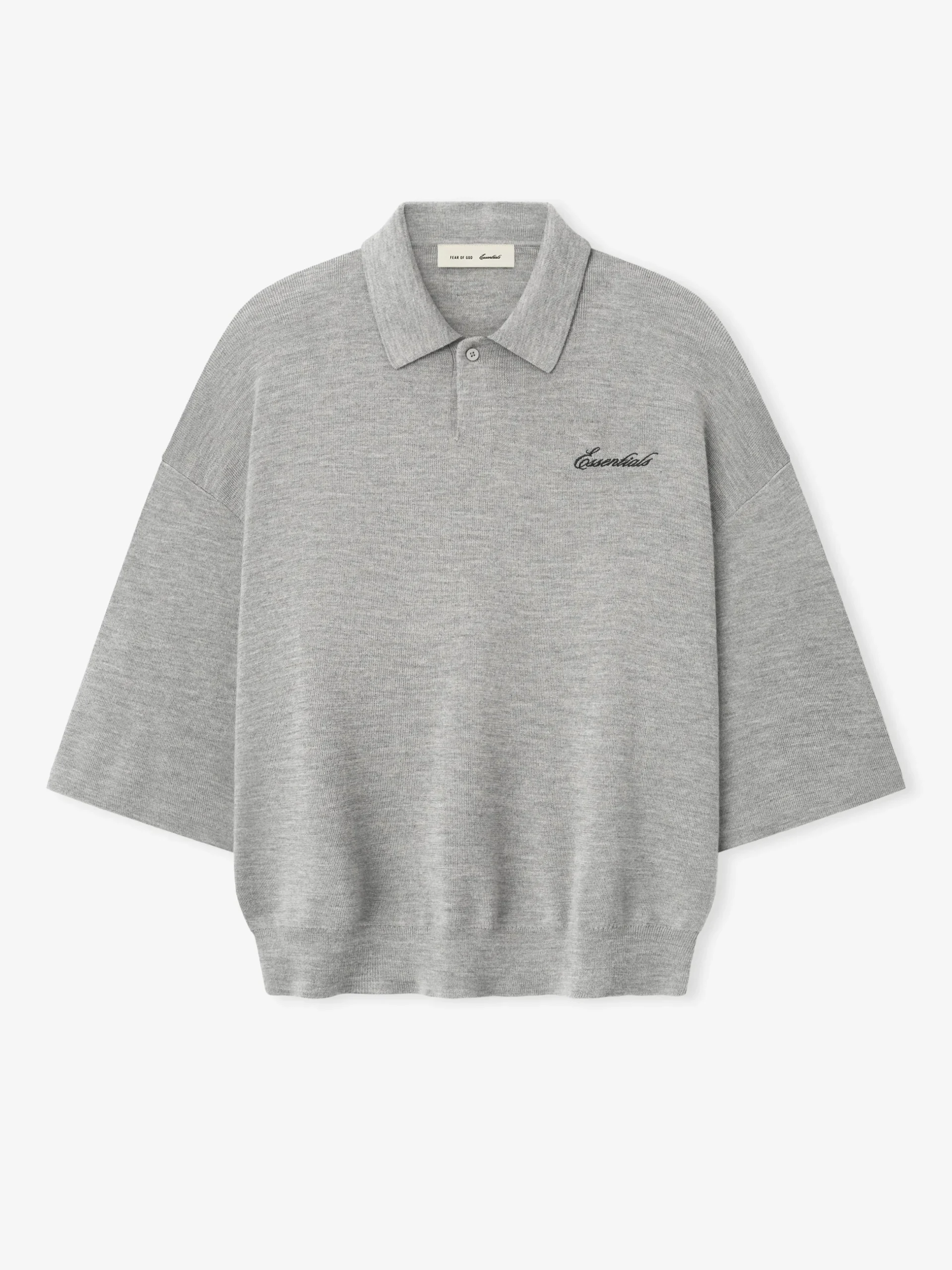 Signature 3/4 Sleeve 90s Knit Polo