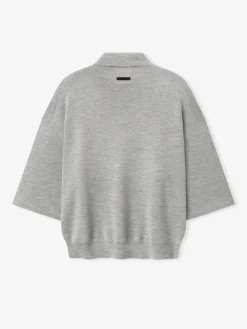 Signature 3/4 Sleeve 90s Knit Polo