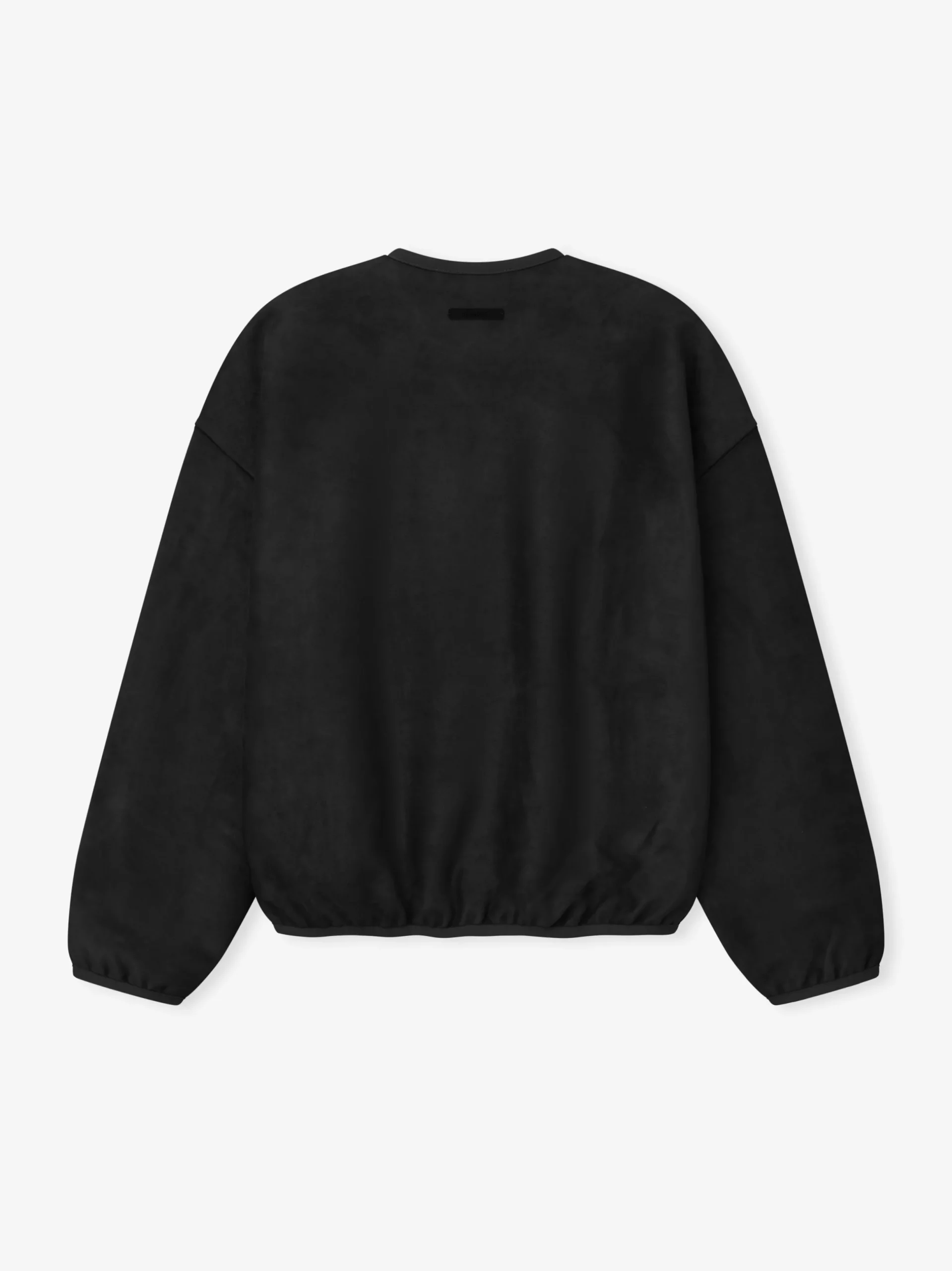 Suede Fleece Signature Modern Crewneck Sweatshirt