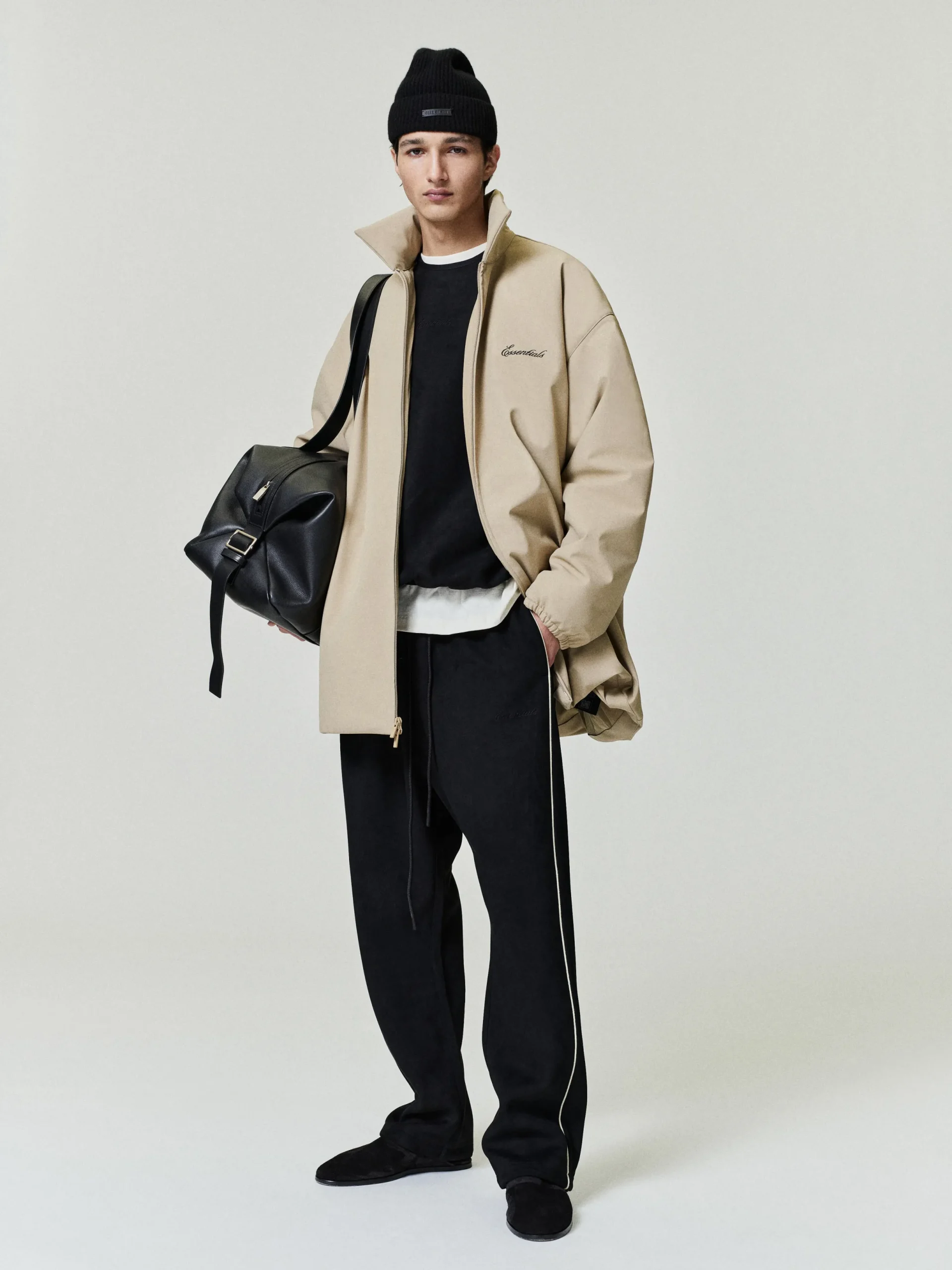 Suede Fleece Signature Relaxed Pant