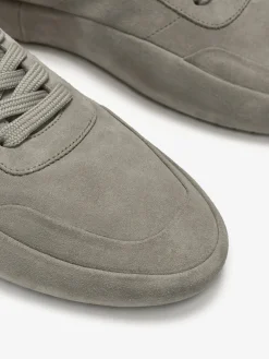 Suede Lace Up Runner