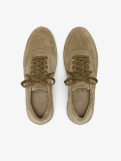 Suede Lace Up Runner