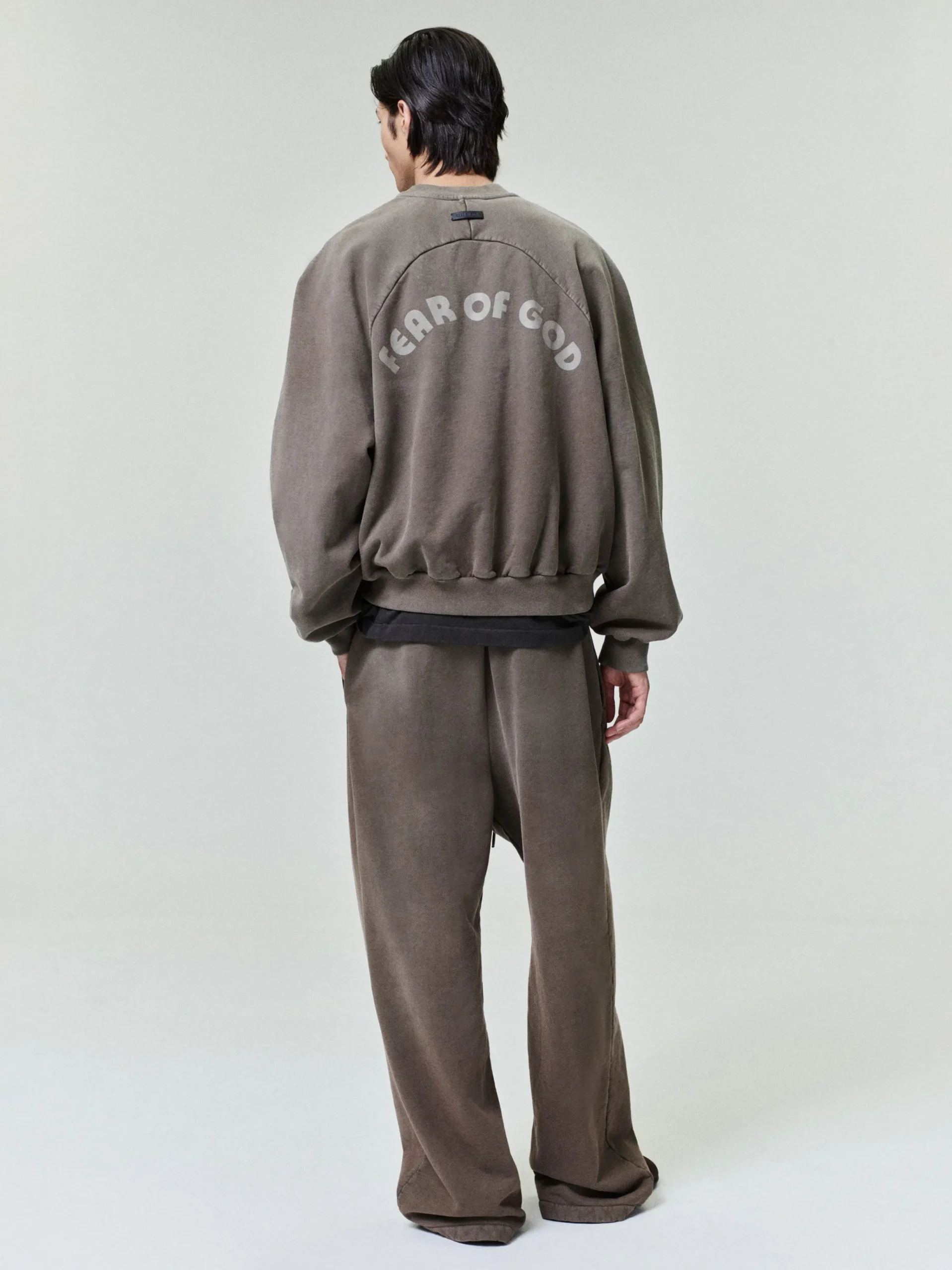 Sunfaded Wide Leg Sweatpant