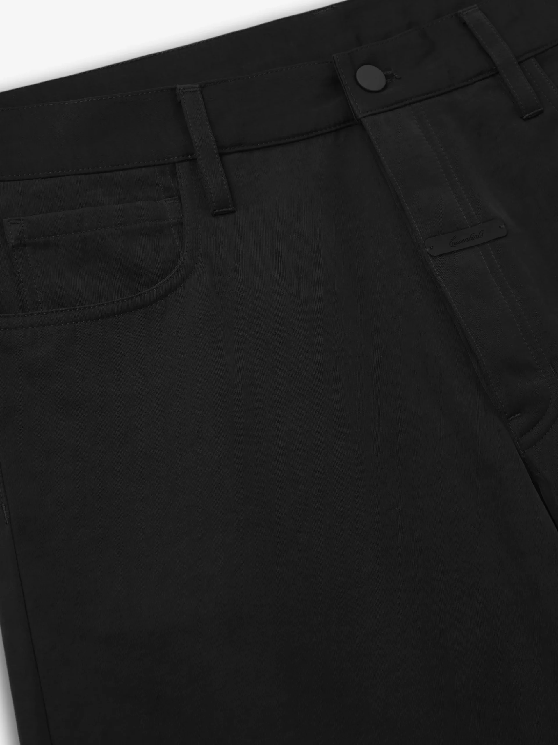 Textured Nylon 5 Pocket Pant
