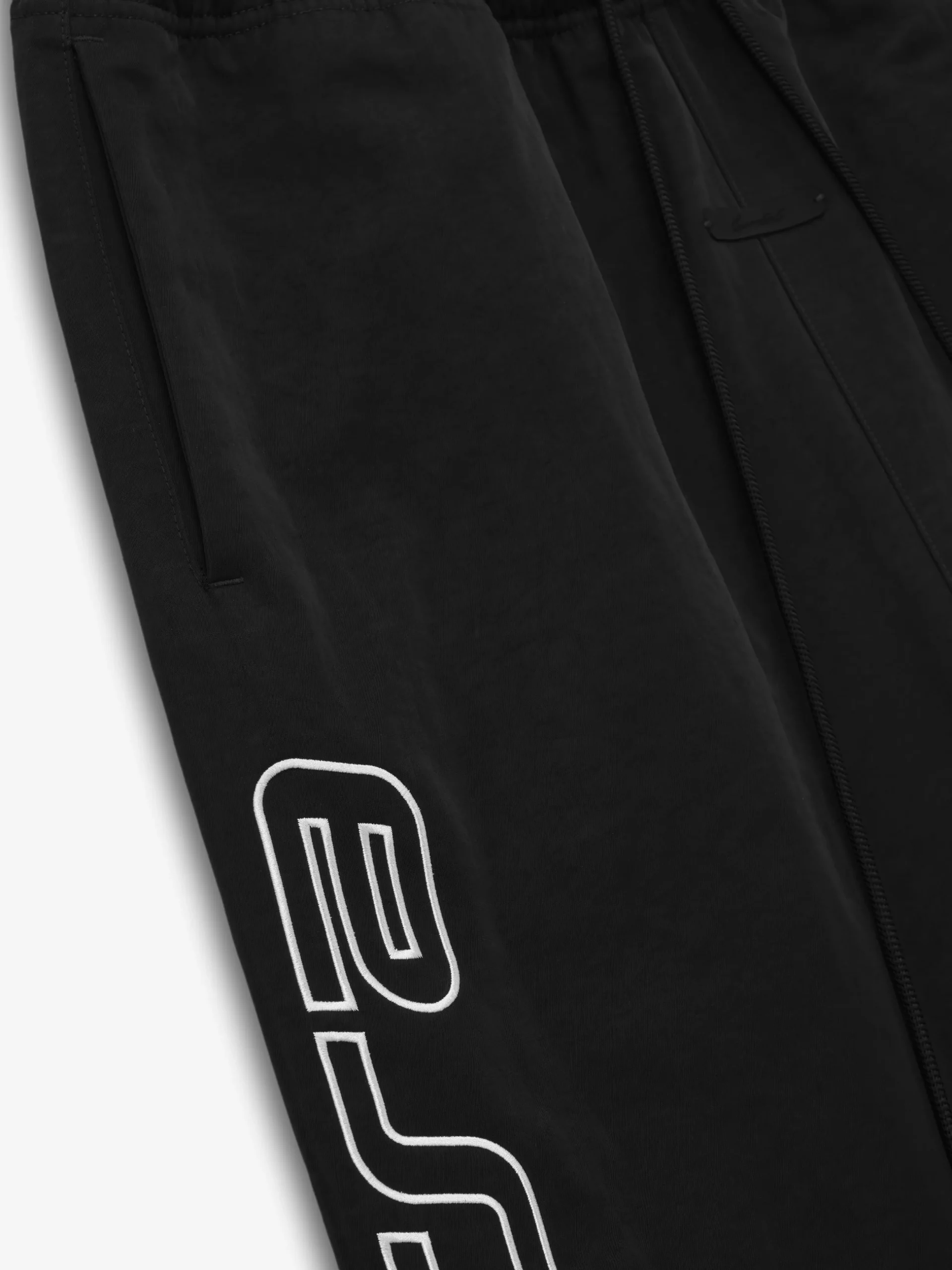 Textured Nylon Active Trace Relaxed Drawstring Pant