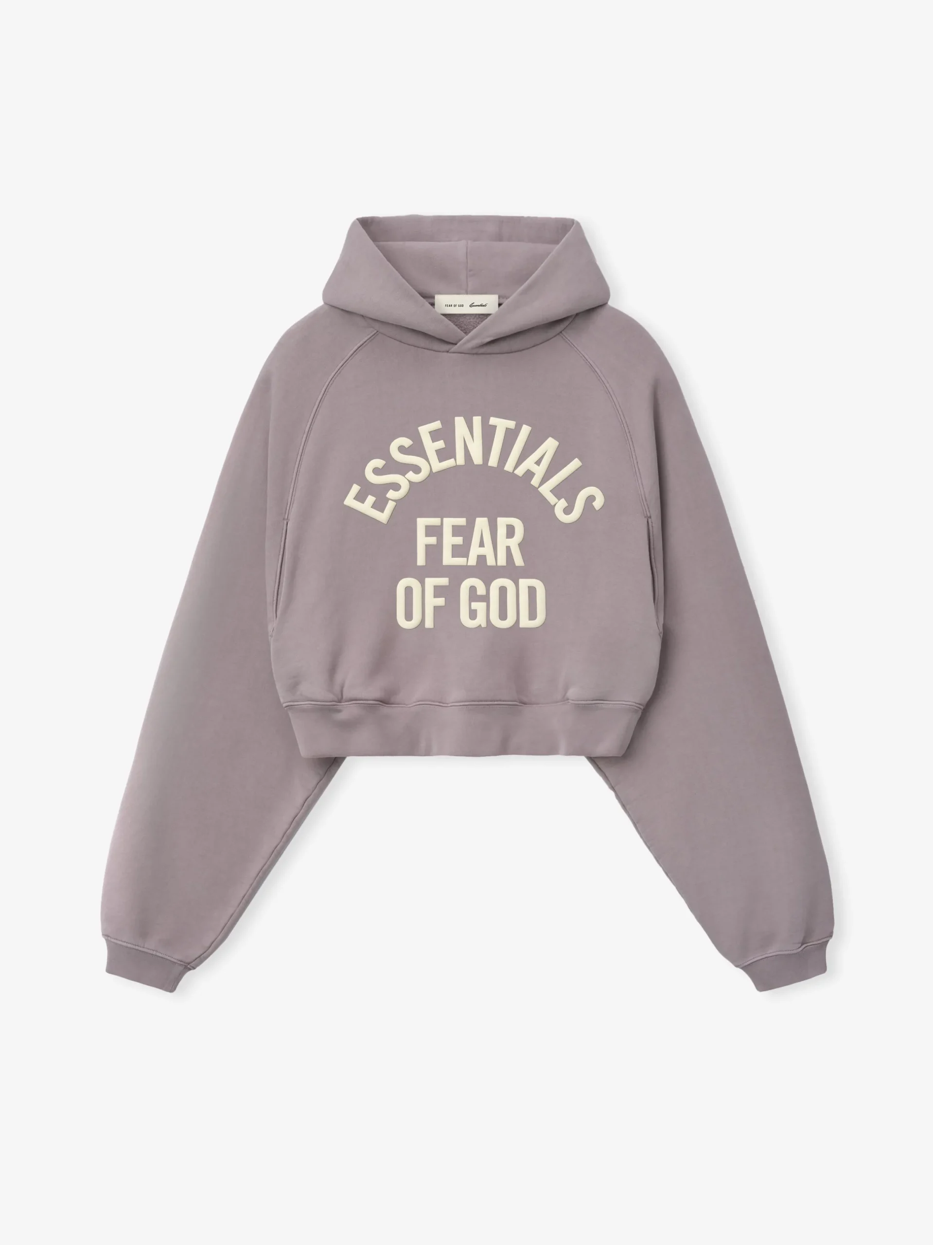 Womens Campus 90s Cropped Raglan Hoodie
