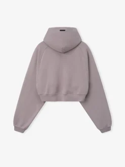 Womens Campus 90s Cropped Raglan Hoodie