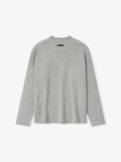 Womens Classic Knit Long Sleeve Tee