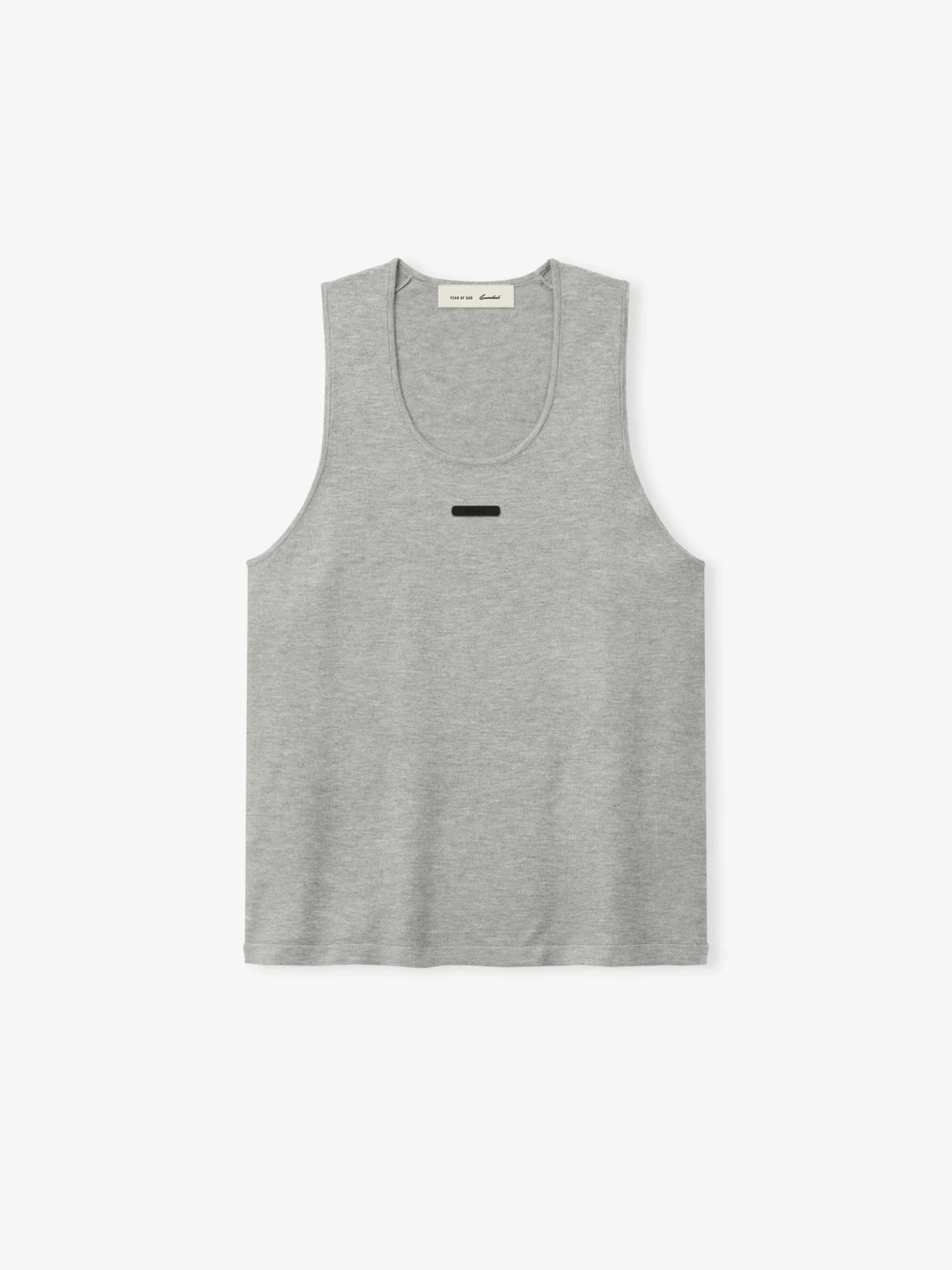 Womens Classic Rib Knit Tank