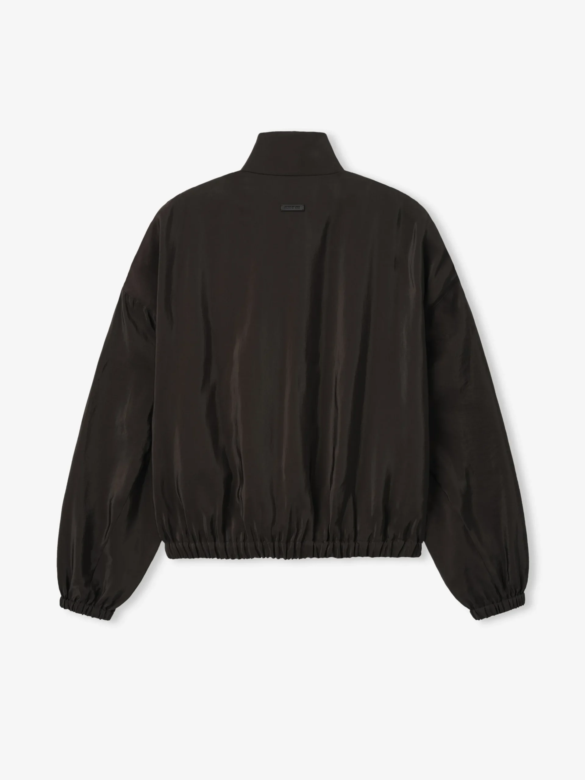 Womens Crinkle Viscose Track Jacket