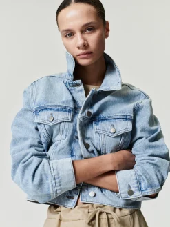 Womens Denim Trucker Jacket