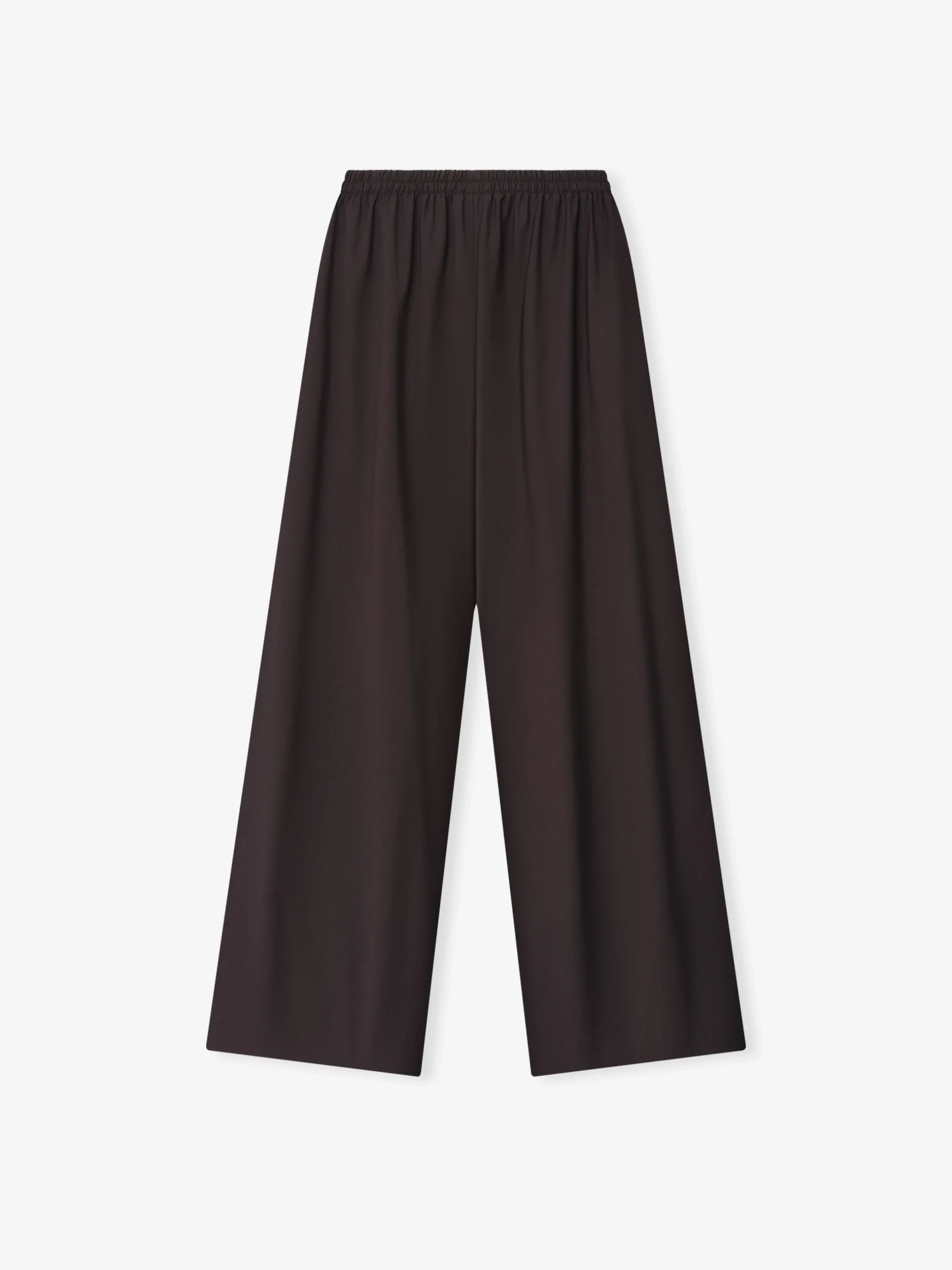 Womens Easy Care Wool Drawstring Pants