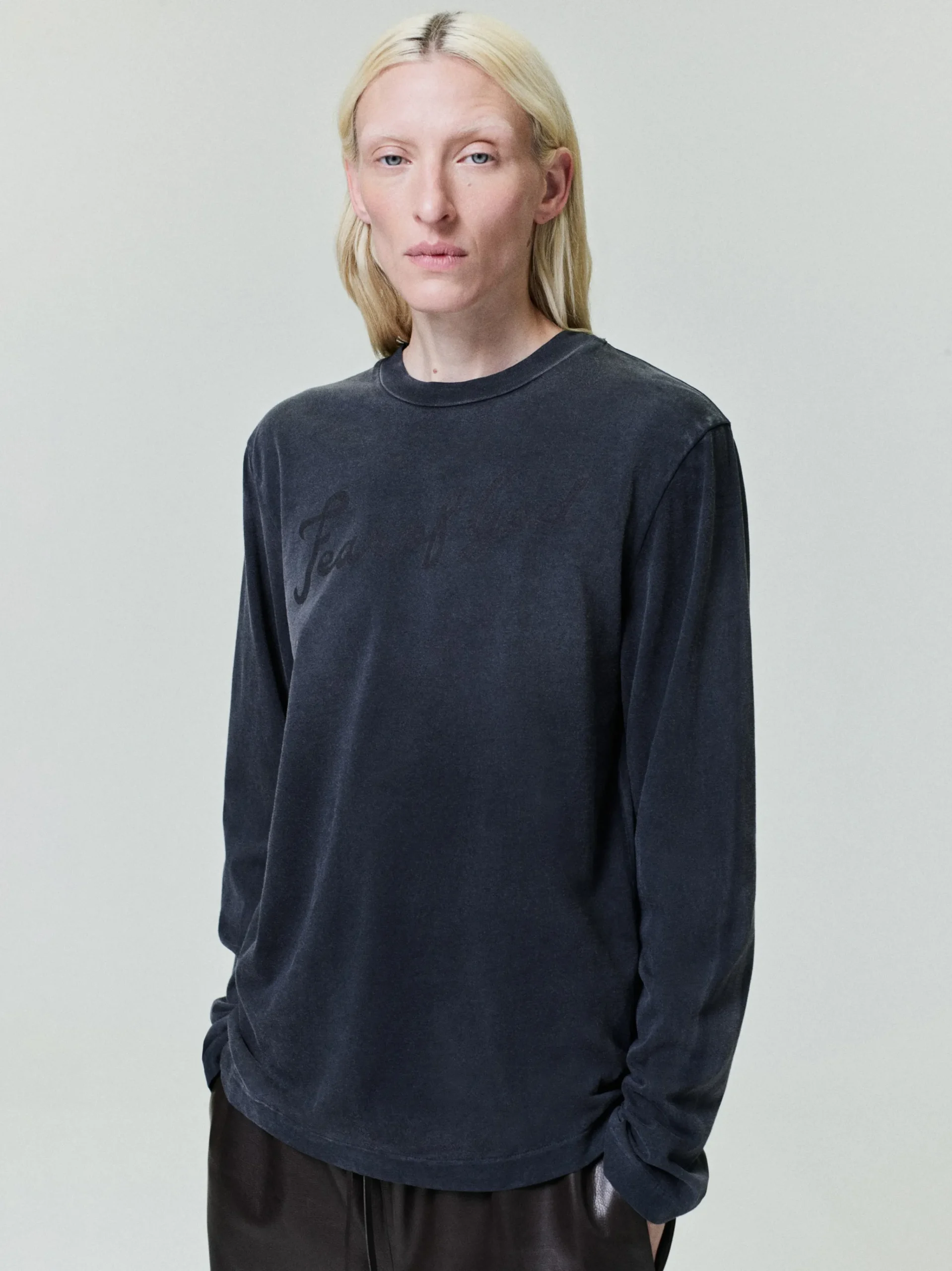 Womens Fear Of God Long Sleeve Tee