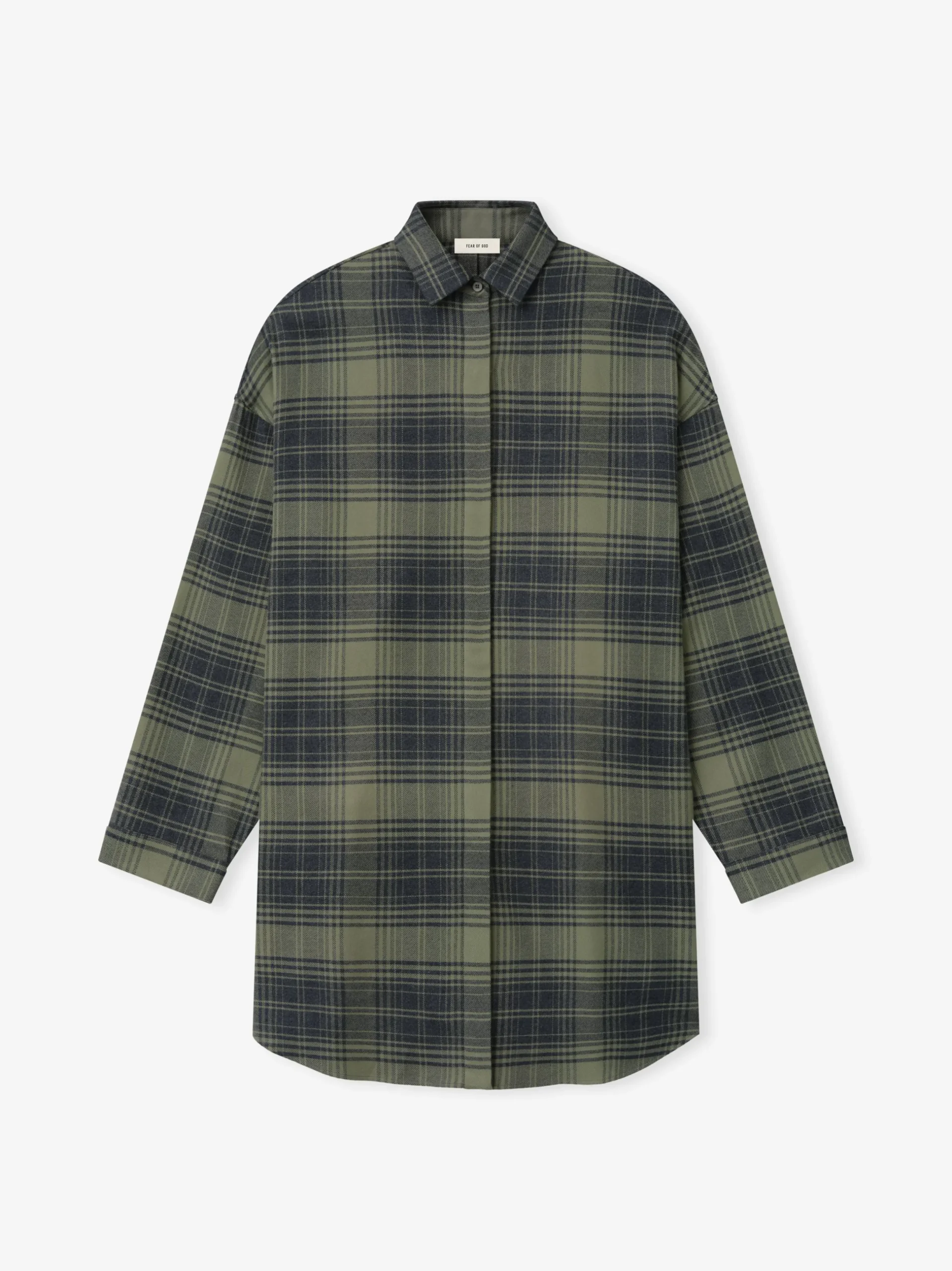 Womens Flannel Relaxed Shirt