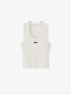 Womens Rib Fitted Tank